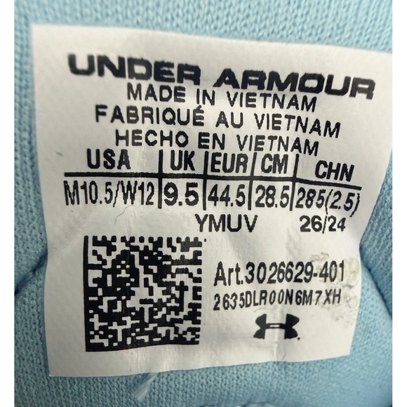Under Armour Unisex\'s UA HOVR Mega 2 MVMNT Sportstyle Athletic Sneakers SZ 10.5 main image 14